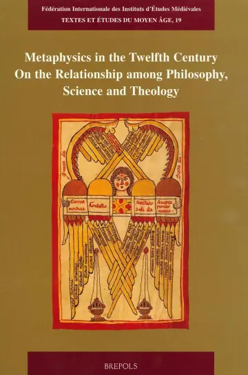 Cover of Metaphysics in the Twelfth Century