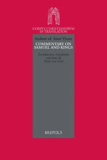 Cover of Andrew of Saint Victor