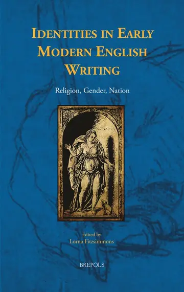 Cover of Identities in Early Modern English Writing