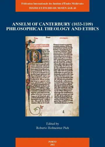 Cover of Anselm of Canterbury 1033-1109