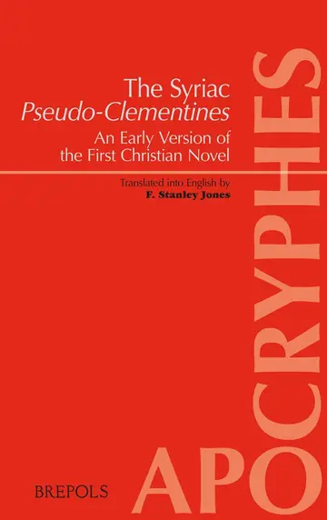 Cover of The Syriac Pseudo-clementines