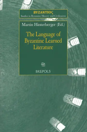 Cover of The Language of Byzantine Learned Literature