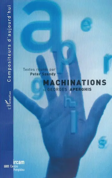 Cover of Machinations de georges aperghis