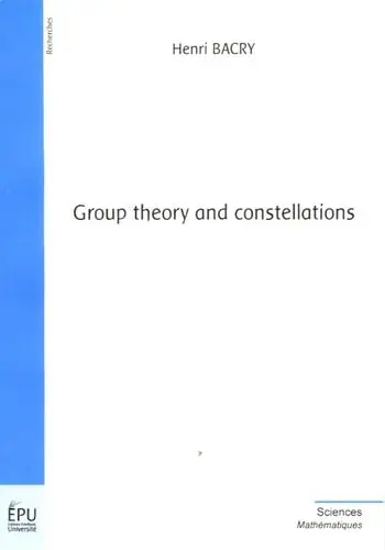 Cover of Group theory and constellations