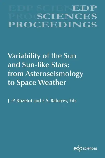 Cover of Variability of the Sun and Sun-like Stars