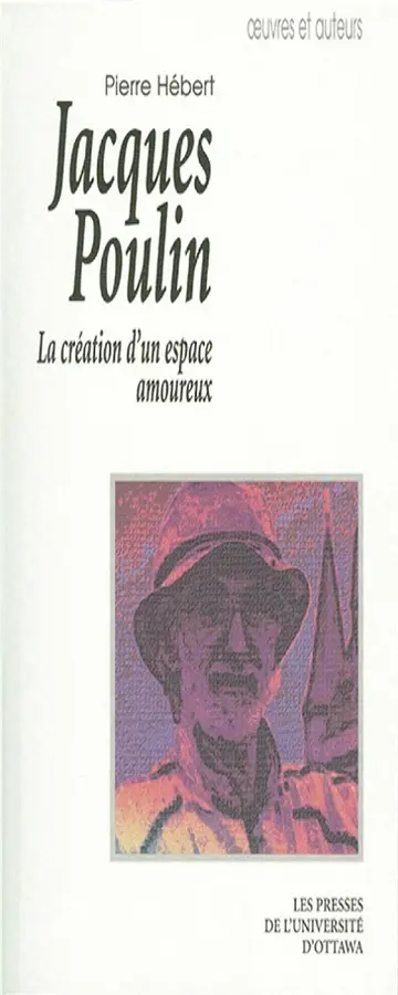 Cover of Jacques Poulin