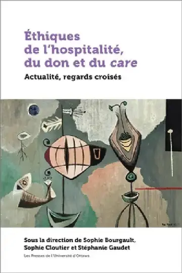 Cover of Éthiques de l'Hospitalité, Du Don Et Du Care