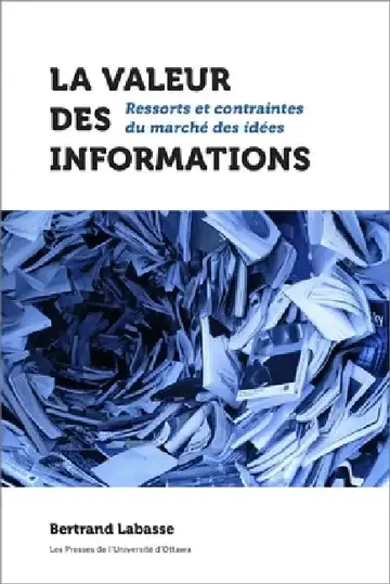 Cover of La Valeur Des Informations