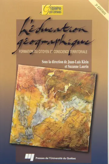 Cover of Education géographique. formation du citoyen et conscience