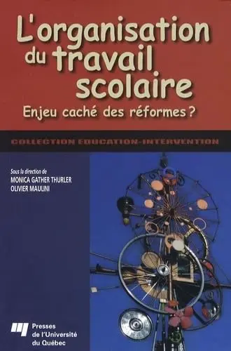 Cover of Organisation du travail scolaire