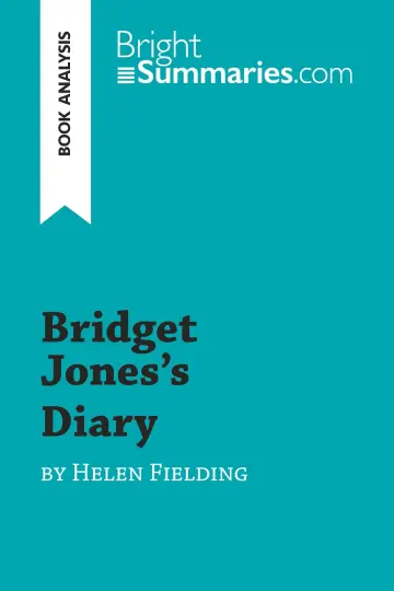 Cover of Bridget Jones's Diary by Helen Fielding (Book Analysis)