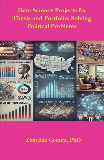 Cover of Data Science Projects for thesis and Portfolio