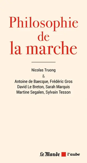 Cover of Philosophie de la marche