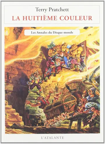 Cover of La huitieme couleur les annales du disque monde 01