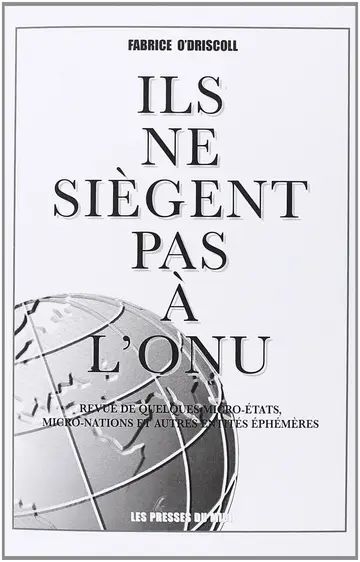 Cover of Ils ne siegent pas a l'onu