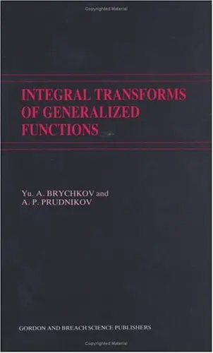 Cover of Integral Transforms of Generalized Functions