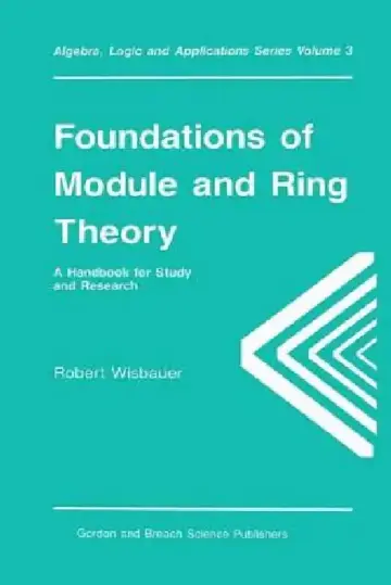 Cover of Foundations of Module and Ring Theory