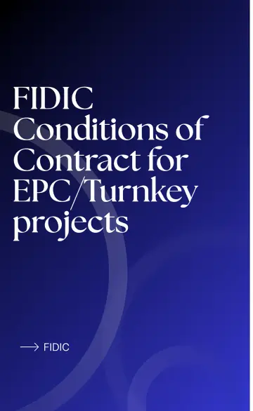 Cover of FIDIC Conditions for EPC Turnkey Projects
