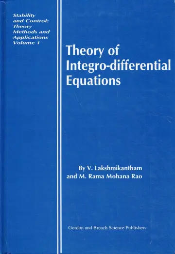 Cover of Theory of Integro-Differential Equations