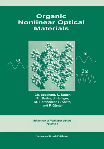 Cover of Organic Nonlinear Optical Materials