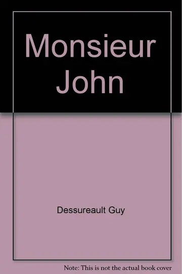 Cover of Monsieur john