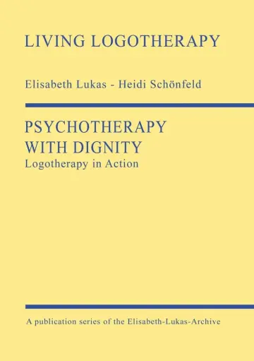Cover of Psychotherapy with Dignity