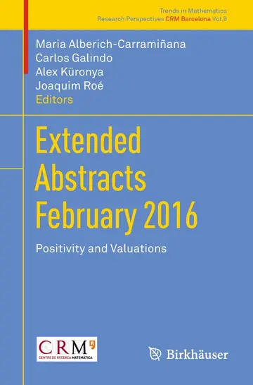 Cover of Extended Abstracts February 2016
