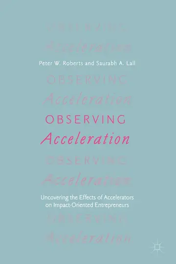 Cover of Observing Acceleration