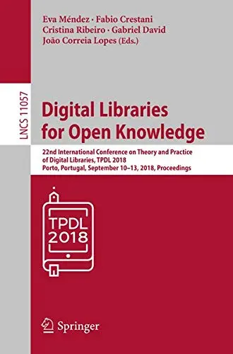 Cover of Digital Libraries for Open Knowledge