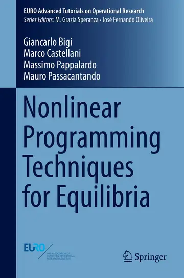Cover of Nonlinear Programming Techniques for Equilibria
