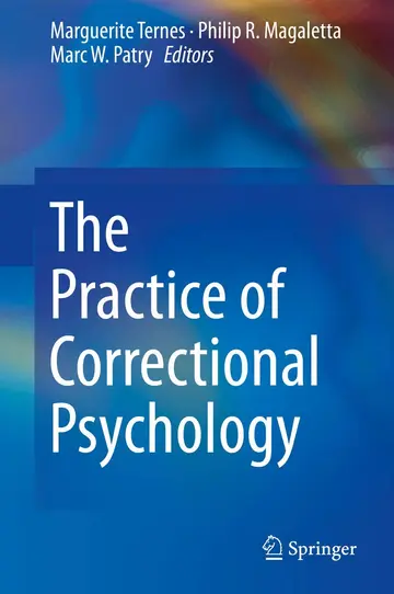 Cover of The Practice of Correctional Psychology