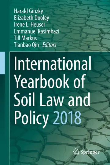 Cover of International Yearbook of Soil Law and Policy 2018