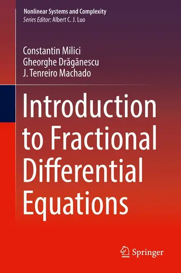 Cover of Introduction to Fractional Differential Equations