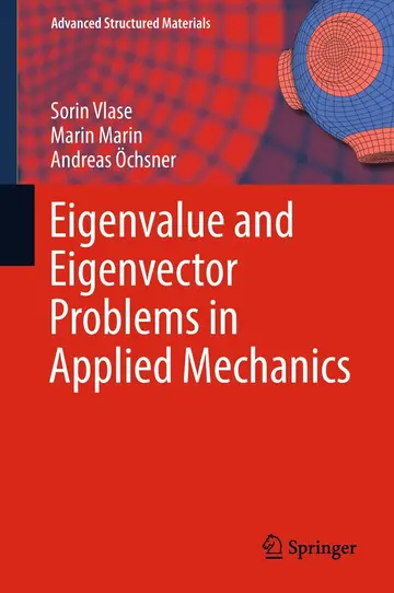Cover of Eigenvalue and Eigenvector Problems in Applied Mechanics