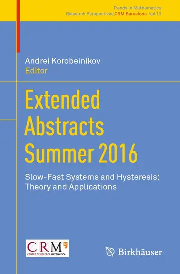 Cover of Extended Abstracts Summer 2016