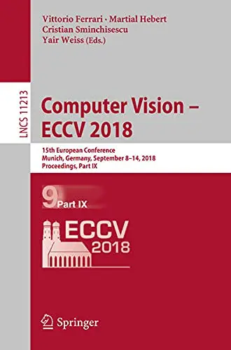 Cover of Computer Vision – ECCV 2018