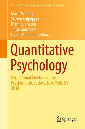 Cover of Quantitative Psychology