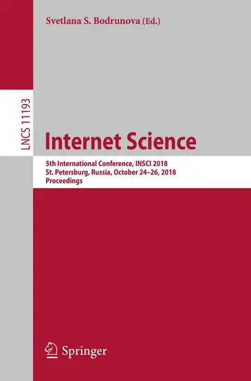 Cover of Internet Science