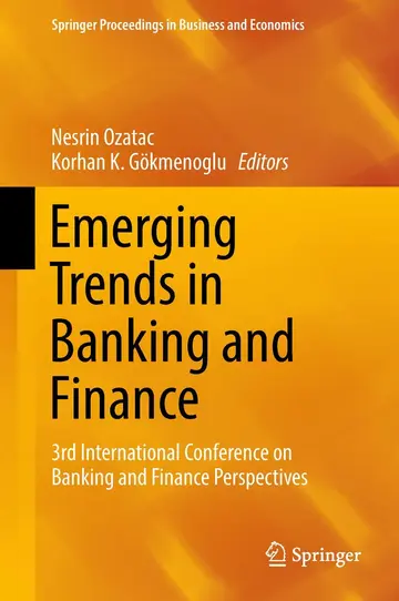 Cover of Emerging Trends in Banking and Finance