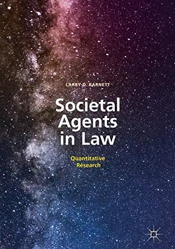 Cover of Societal Agents in Law