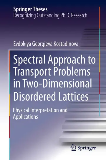 Cover of Spectral Approach to Transport Problems in Two-Dimensional Disordered Lattices