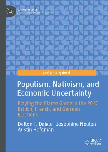 Cover of Populism, Nativism, and Economic Uncertainty