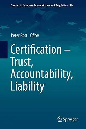Cover of Certification – Trust, Accountability, Liability
