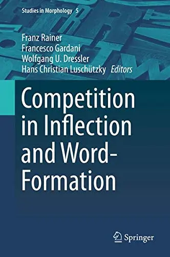 Cover of Competition in Inflection and Word-Formation