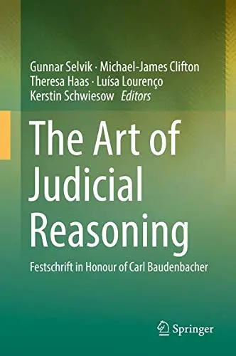Cover of The Art of Judicial Reasoning