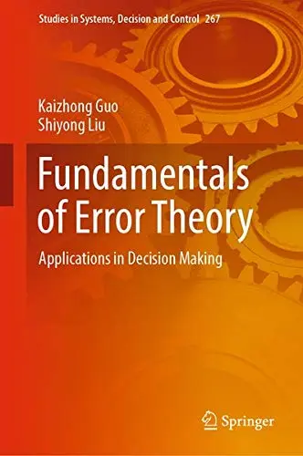Cover of Fundamentals of Error Theory