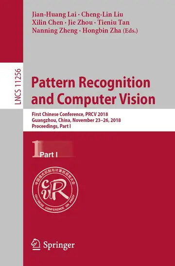 Cover of Pattern Recognition and Computer Vision