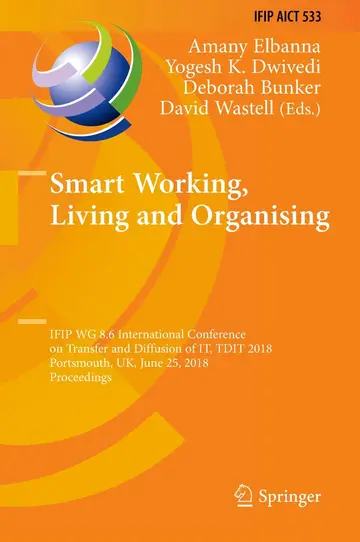 Cover of Smart Working, Living and Organising