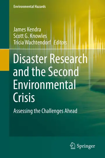 Cover of Disaster Research and the Second Environmental Crisis