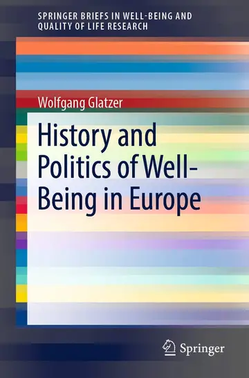 Cover of History and Politics of Well-Being in Europe
